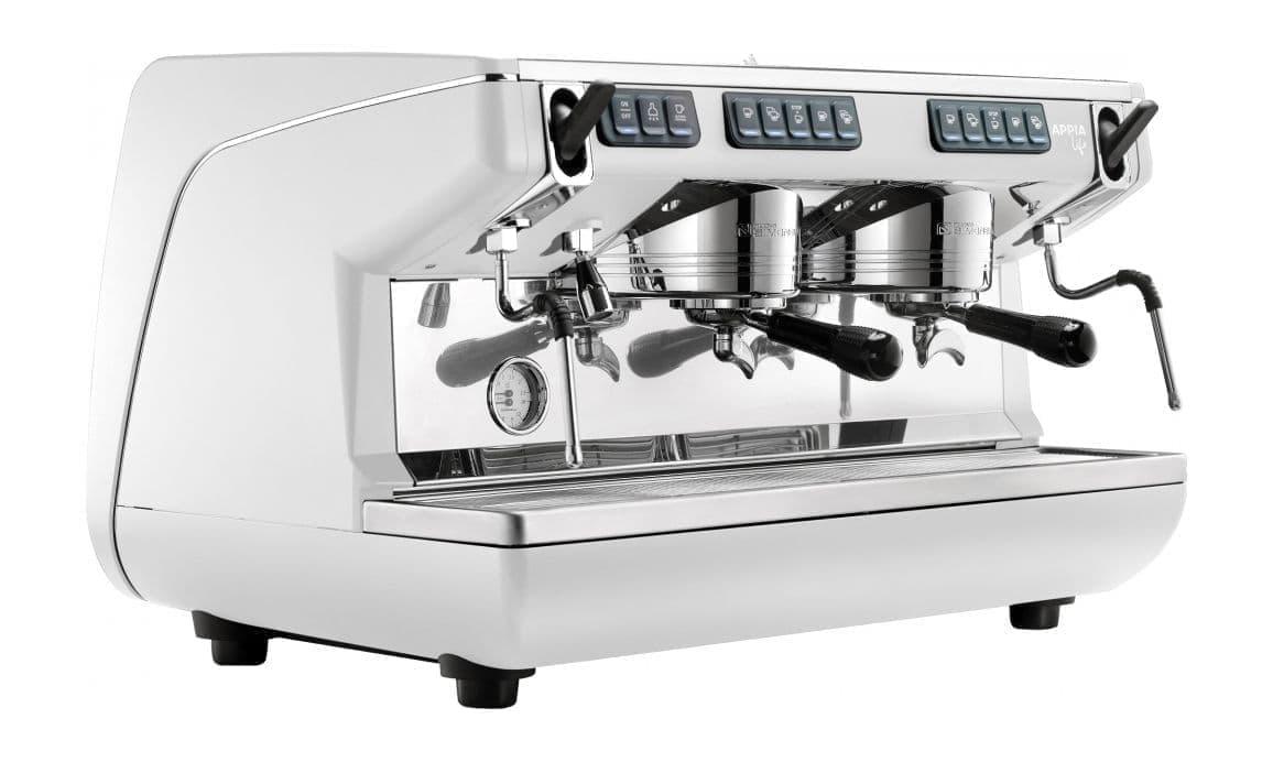 Кофемашина рожковая Nuova Simonelli Appia Life 2Gr V высокие группы, экономайзер, белая