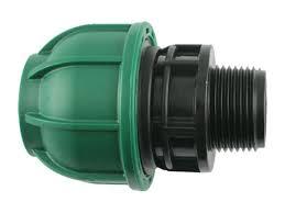 Муфта компрессионная ПЭ  НР  20*1/2"