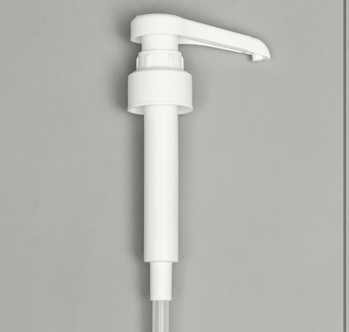 Помпа - дозатор для сиропа, белая, 10мл - фото 1 - id-p106621638