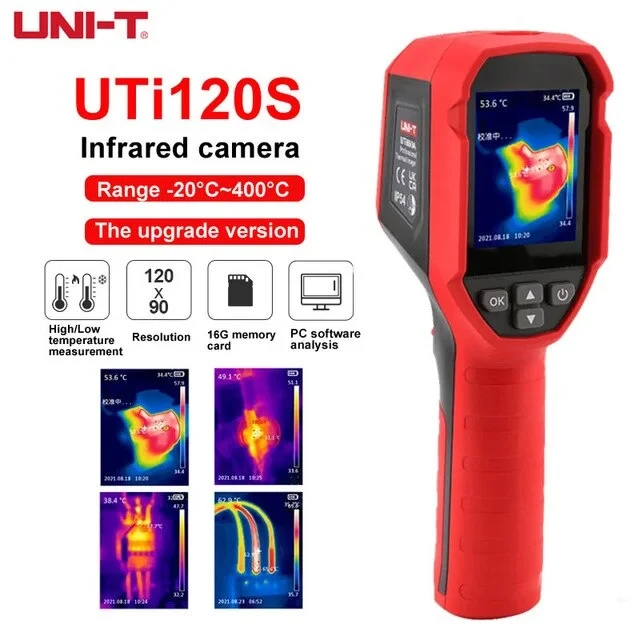 Тепловизионный ИК-термометр UNI-T UTi120S - фото 6 - id-p106621337