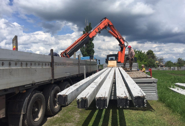 Железобетонные опоры освещения