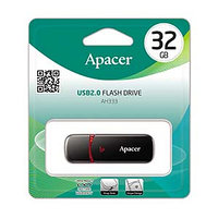 USB Флэш 32GB 2.0 Apacer AH333 қара