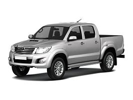 Защита бампера Toyota Hilux 2011-2015