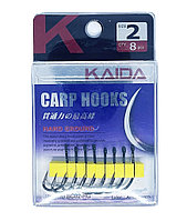 КРЮЧОК "KAIDA CARP" HOOKS №2/0 в уп 8 шт