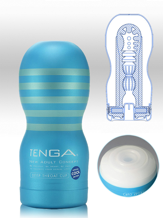 Мастурбатор "Tenga Original Vacuum Cup Cool Edition" (с охлаждающим эффектом)