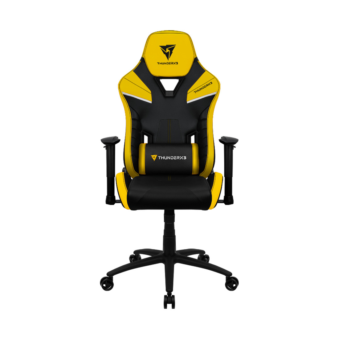 Игровое компьютерное кресло ThunderX3 TC5-Bumblebee Yellow - фото 2 - id-p106627120