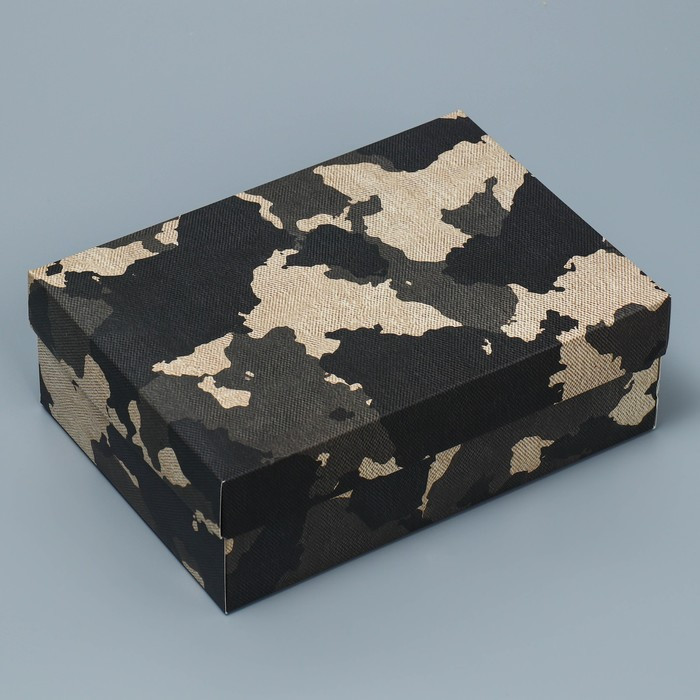 Коробка складная «Хаки», 21 × 15 × 7 см - фото 1 - id-p106633887