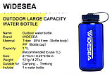 Бутылка туристическая (фляга) WIDESEA для воды 1л., фото 7