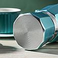 Кофеварка гейзерная Magistro Azure, на 3 чашки, 150 мл, фото 5