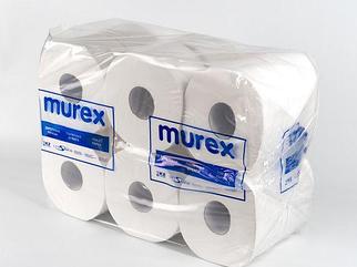 Туалетная бумага Jumbo MUREX 150м, высококачественная, двухслойная