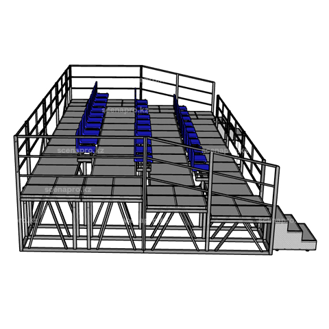 Стационарная трибуна на 30 мест - фото 6 - id-p106634825