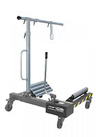 Тележка гидравлическая KraftWell KRW-WD15 1500 кг для снятия колес грузовых автомобилей и сельхозтехники