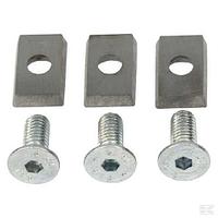 Набор ножей Profi (3 ножа и винты), (Kerbl Германия)