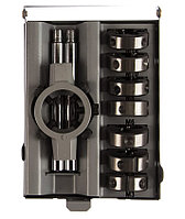 Набор плашек D-COMBO круглых ручных М3-М12, HSS, 8 предметов MDS8