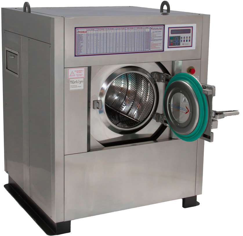 Cтирально-отжимная машина Kromluks Kocys-E/30 нержавеющая сталь