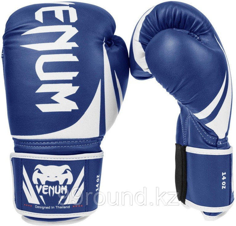 Боксерские перчатки Venum Challenger 2.0 14 oz синий