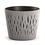 Горшок с внутренней вставкой Sandy Round DSR160 | Prosperplast, фото 3