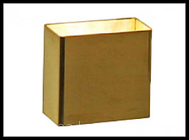 Светильник Cariitti SY SQ Gold для Хамама  (Золото, IP67, с источником света)