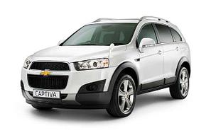 Защита бампера Chevrolet Captiva 2011-2012
