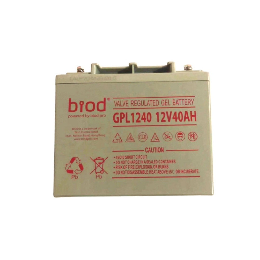 Аккумуляторная батарея 12В 40 Ач , Biod Pro, GPL 12-40