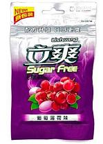 Конфеты Lishuang Sugar Free Виноград-Мята 15 гр (12 шт-упак) Китай