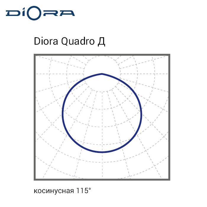 Светильник светодиодный Diora Quadro 25/3600 Д 4K лира - фото 6 - id-p106654245