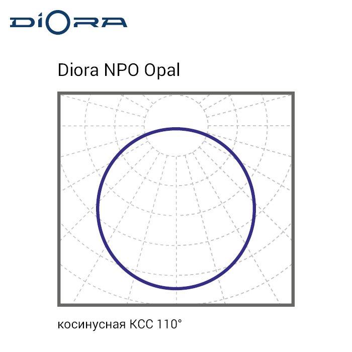 Светильник светодиодный Diora NPO SE 20/2200 opal 3K - фото 4 - id-p106654275