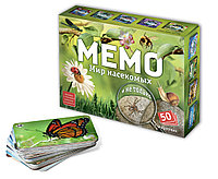 Настольная игра «Мемо. Мир насекомых», 50 карточек