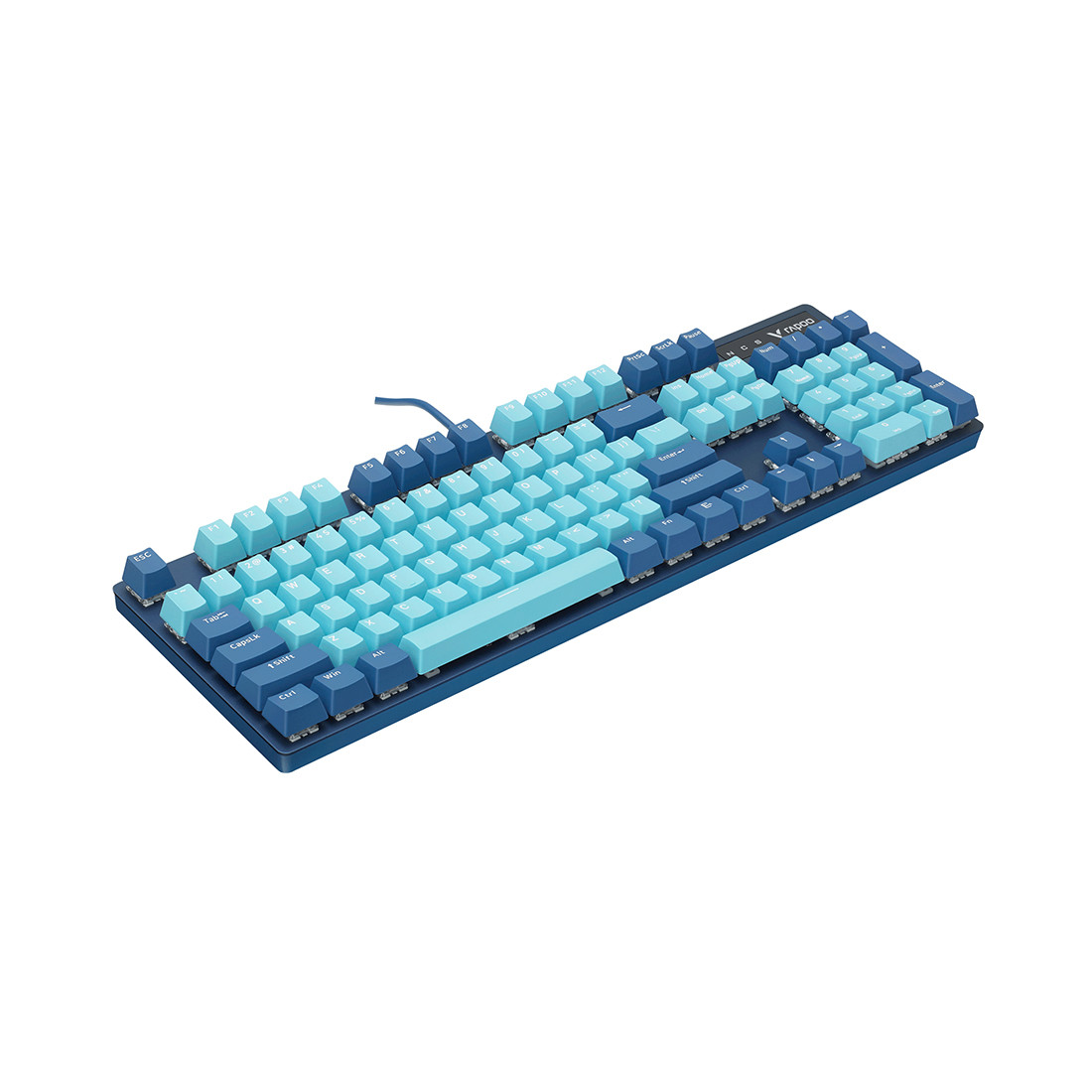 Клавиатура Rapoo V500PRO Cyan Blue, фото 1