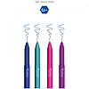 Ручка гелевая BERLINGO "Correct" 0,6 мм, прорезиненный корпус, стираемая, синяя, фото 2