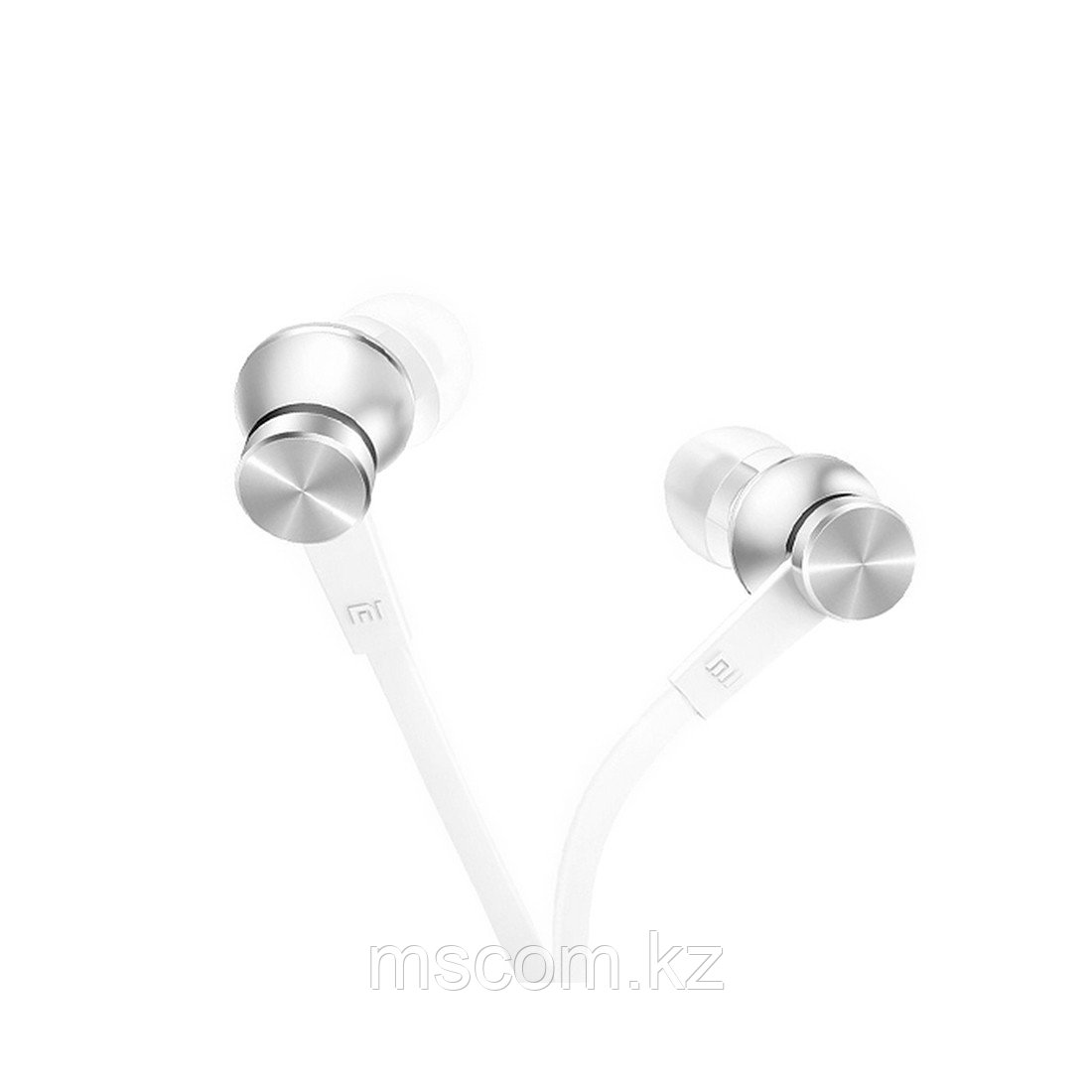 Наушники Xiaomi Mi Earphones Basic Серебристый - фото 1 - id-p106677203