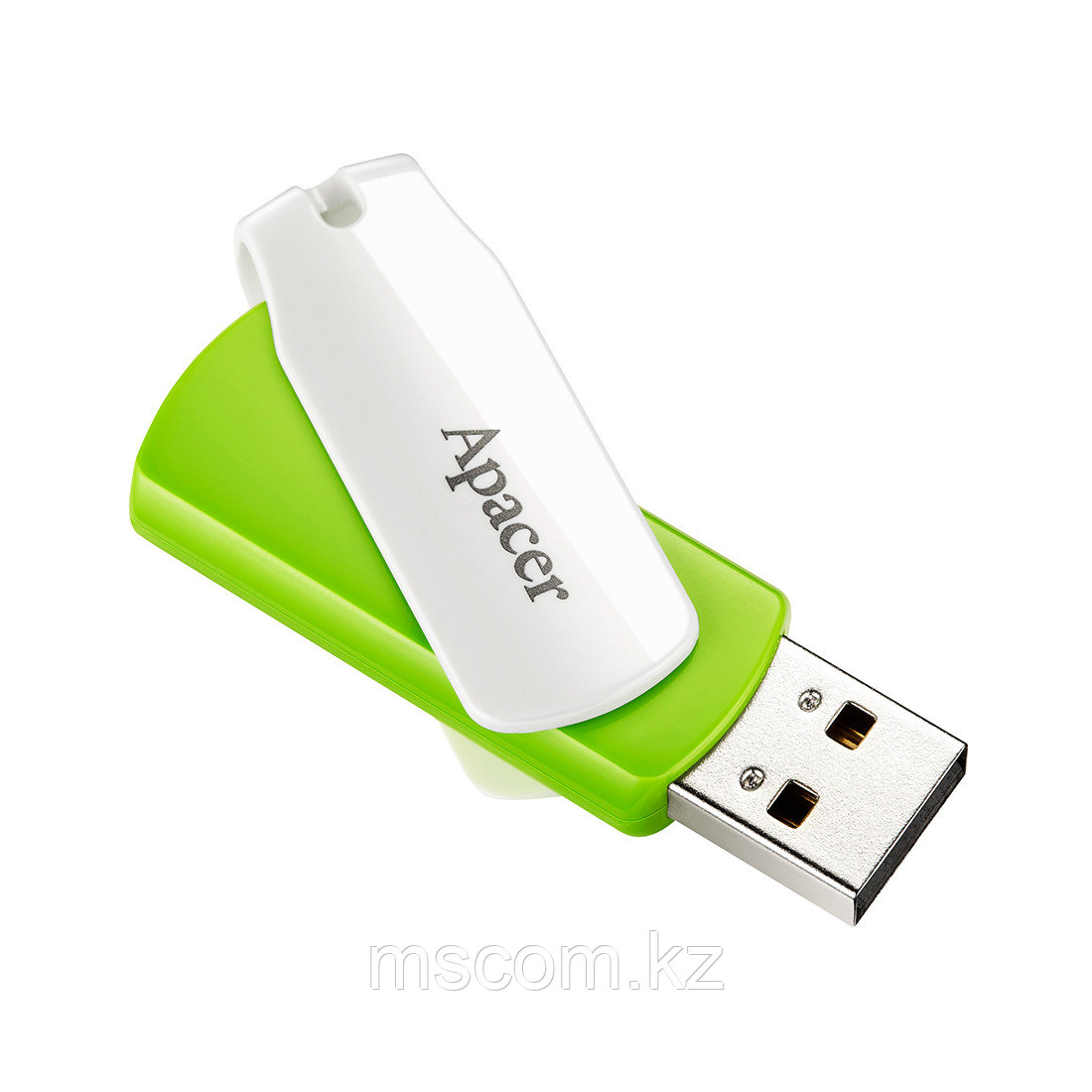 USB-накопитель Apacer AH335 64GB Зеленый - фото 1 - id-p106677663