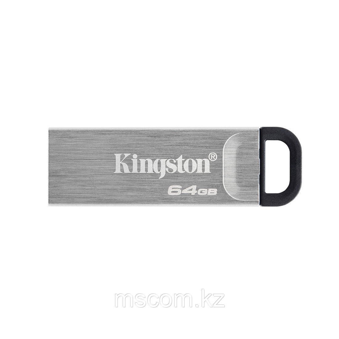 USB-накопитель Kingston DTKN/64GB 64GB Серебристый - фото 2 - id-p106677676