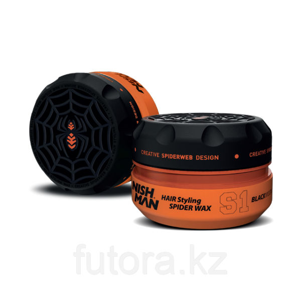 Воск-паутинка "NISHMAN Hair Styling Spider Wax - S1 Black Widow" 100мл