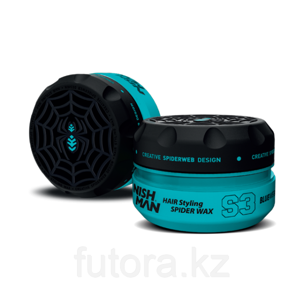 Воск-паутинка "NISHMAN Hair Styling Spider Wax - S3 Blue Web"