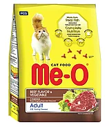 Me-O ADULT Beef&Vegetable для кошек с говядиной и овощами,1 кг на вес, фото 2