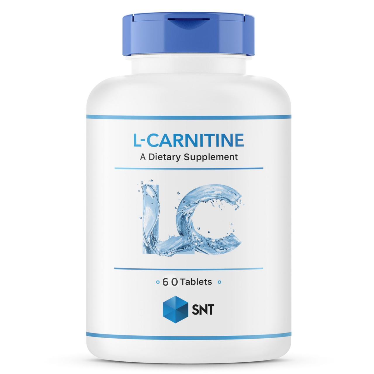 Л-карнитин L-Carnitinе Tartrat 1000 mg, 60 tab, SNT - фото 1 - id-p106035274