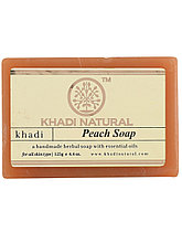 Натуральное мыло "Персик" Кхади, 125 грамм