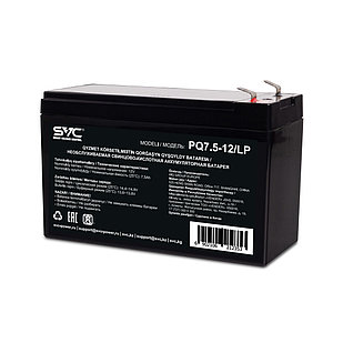 Аккумуляторная батарея SVC PQ7.5-12/LP 12В 7.5 Ач