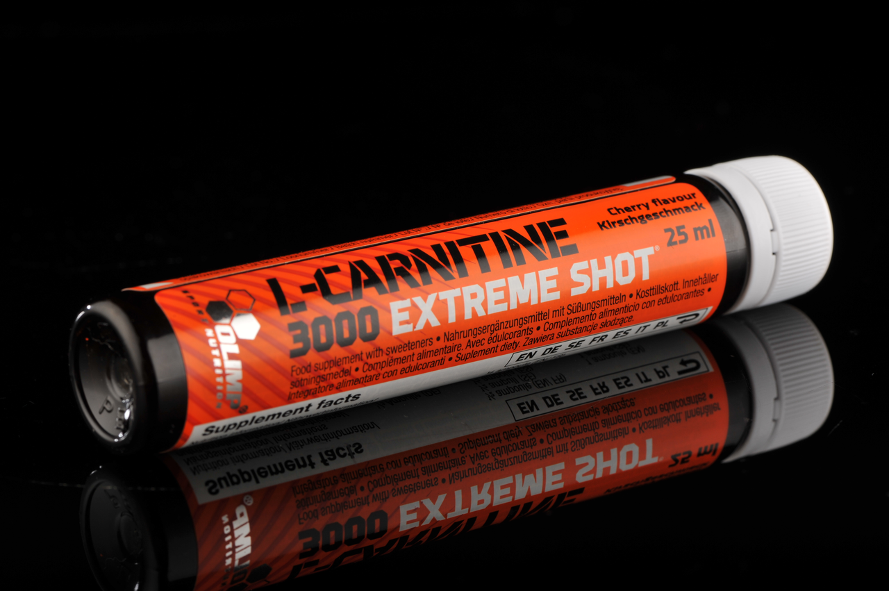 Л-карнитин L-Carnitine 3000 Extreme Shot, 25 ml, Olimp Nutrition Cherry - фото 2 - id-p106688105