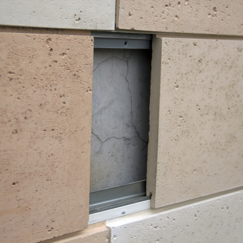 Искусственный декоративный камень под клинкерную плитку для фасадов «Гессенский кирпич», фото 1