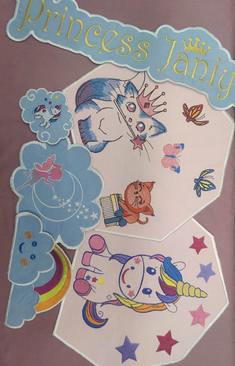 Вышивка аппликаций