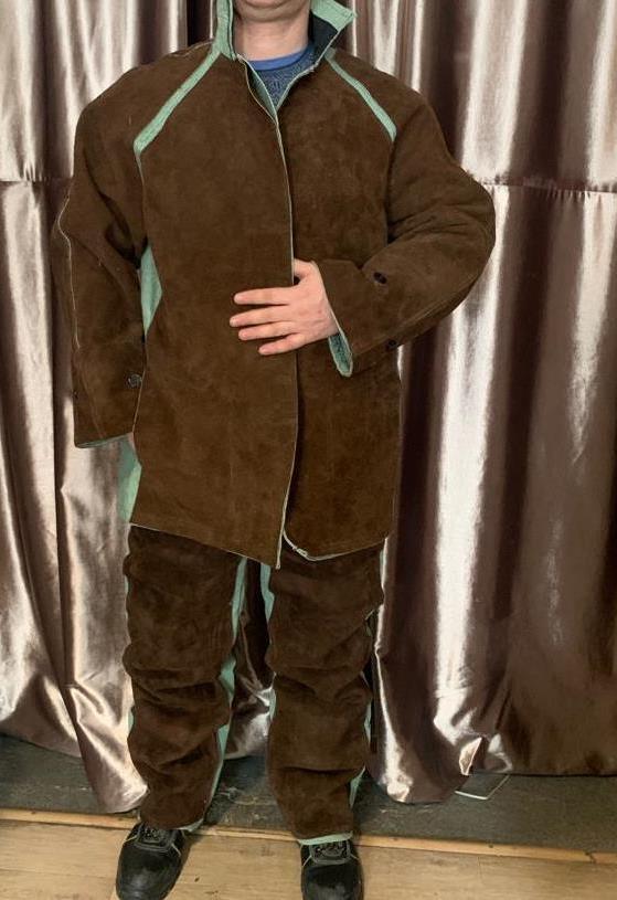 Костюм Сварщика брезентовый со спилком