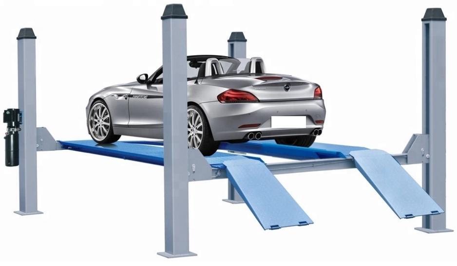 Подъемник 4х-стоечный 5т, c траверсой  2т, 380В, фото 1