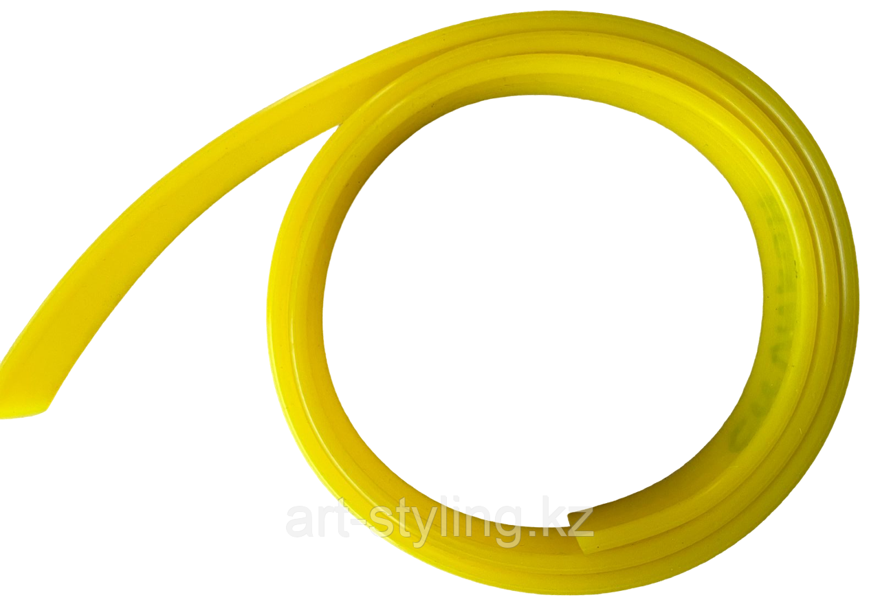 Желтая высококачественная силиконовая лента для UV 062 - 065, длина 100 cм. - фото 1 - id-p106688856