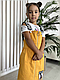 Сарафан Kas Kids 140 см, желтый, фото 2