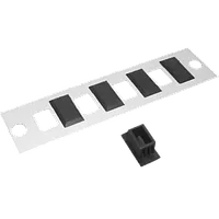 Пластиковые заглушки для квадратных отверстий в оптических кроссах