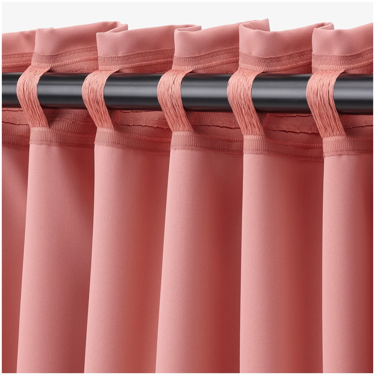 Шторы блокирующие свет МАЙГУЛЛ темно-розовый 290x300 см ИКЕА IKEA - фото 3 - id-p45782026