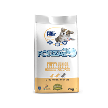 Forza10 SMALL/MEDIUM PUPPY&JUNIOR Pollo&Patate для щенков мелких средних пород из курицы и картофеля , 2кг.