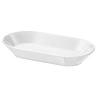 ИКЕА/365+ Блюдо, белый, 19x10 см